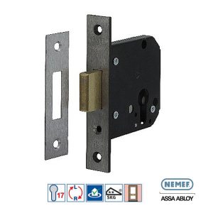 Nemef 4228/17 Veiligheidsbijzetslot 60mm