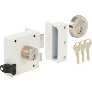 Nemef 4154/2 LS Oplegslot met losse buitencilinder SKG2 sterren Links